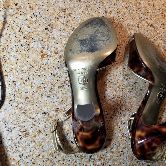 Dolce & Gabbana Tortoise Shoes Size 38.5  (8.5 US) - Picture 8 of 15